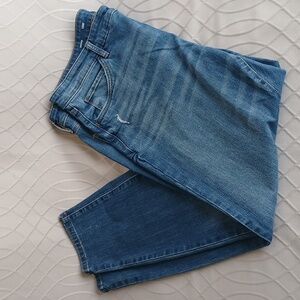 Sonoma Women's Medium Wash Skinny Straight Leg Denim Jeans Size 18W